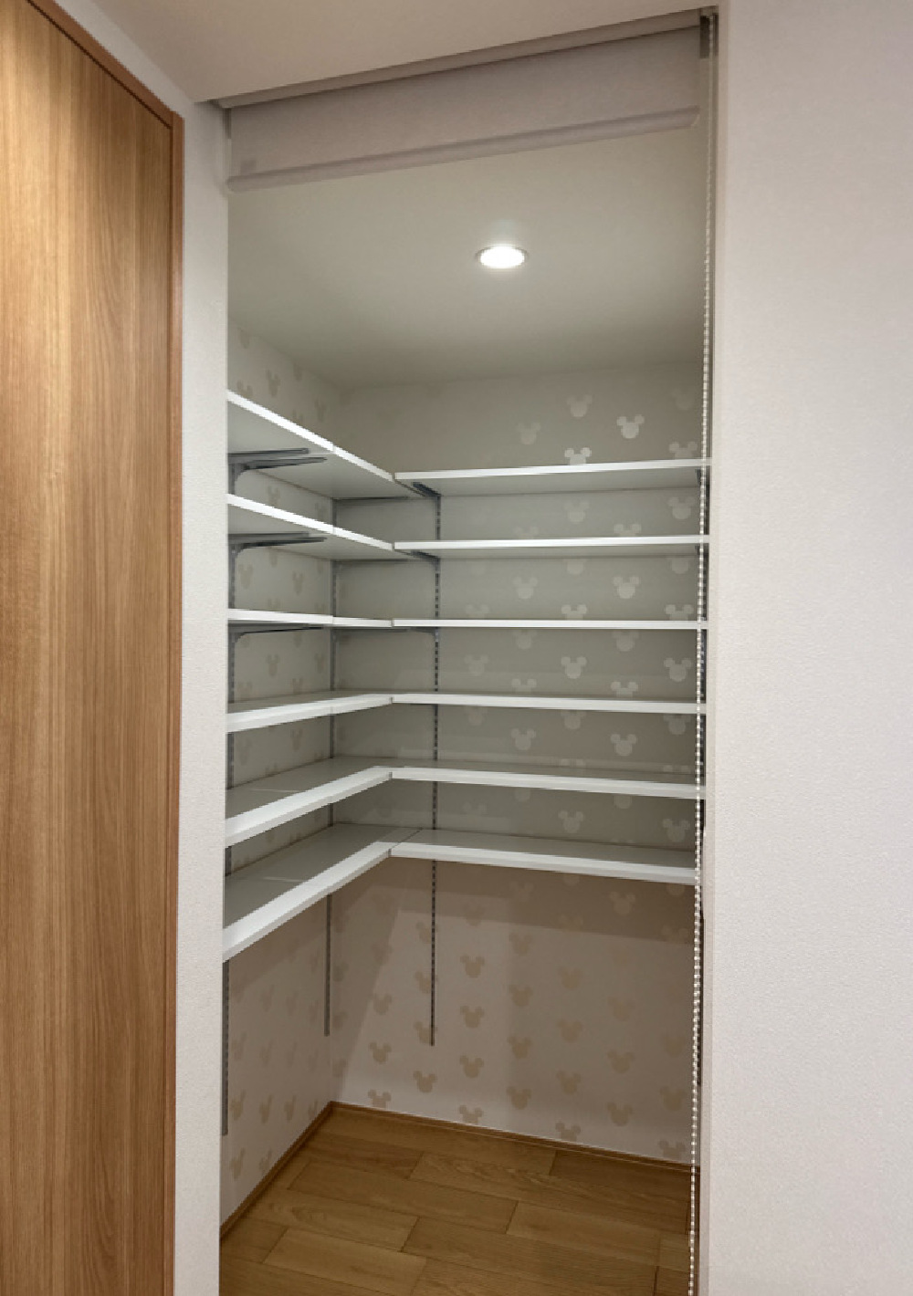 竣工～パントリー収納～