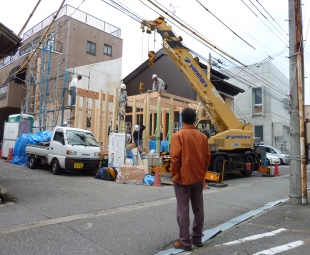 木工事　建て方