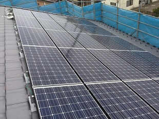 太陽光発電～パネル設置～